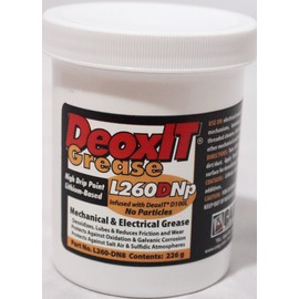 Deoxit L260DNp Mechanical and Electrical Grease - Infused with DeoxIT D100L to Help Break up Oxidation - 226 gram jar