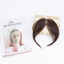 S-noilite Clip in Bangs for Women - Real Human Hair - Side Bangs Hair Clip in Fringe with Temples #2 Dark Brown