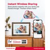 THOMSON Digital Picture Frame with App, 8 Inch Digital Picture