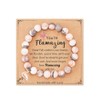 DATOA Flamingo Bracelet Jewelry You Are Flamazing Flamingo Bracelet Gifts