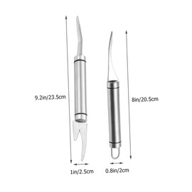 CIYODO 2Pcs Convenient Shrimp Peelers Fish Scale Removers Effortless Shelling Tool for Household Use Random Style for Easy Cleaning