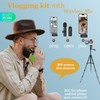 Litchitech Vlogging Kit for iPhone, Vlogging Kit for Andriod Phone,