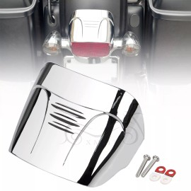 Unbranded Chrome Tail Light Visor Cover For Harley Sportster XL 883 1200 Softail FXST Dyna