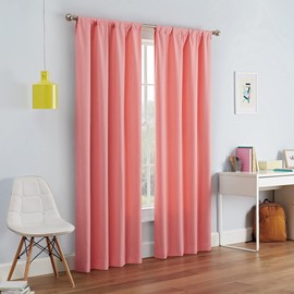 Eclipse Kendall Blackout - Panel de Cortina Termal, Rosado, 107 cm x 137 cm (42 in x 54 in)