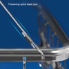 Multifunction Aluminum Alloy Laundry Drying Rack with 26 Clips for