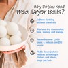 Wool Dryer Balls - Smart Sheep 6-Pack - XL Premium