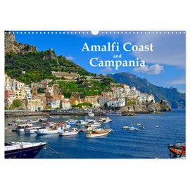Amalfi Coast and Campania (Wall Calendar 2026 DIN A3 landscape), CALVENDO 12 Month Wall Calendar: One of the most beautiful regions of Italy