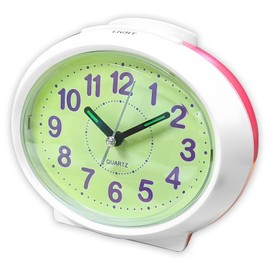MAUJOY Talking Alarm Clock,Tells Clearly The Time and Date, Easy to Operate with Large Numbers on a Luminescent Background for Dementia,Readable for Seniors Vision Impaired