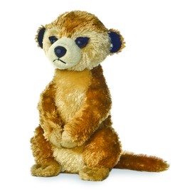 Aurora® Adorable Mini Flopsie™ Meerkat II™ Stuffed Animal - Playful Ease - Timeless Companions - Brown 8 Inches