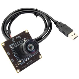 SVPRO 12MP USB Camera Module, 4K 30fps Lightburn Camera IMX577 1080P 120fps High Speed Camera with M12 Manual Focus Lens Wide Angle PC Camera for Raspberry Pi,Linux,Windows,Android,Mac OS