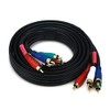 Monoprice 5-RCA Component Video/Audio Coaxial Cable - 1.83M (6ft) -