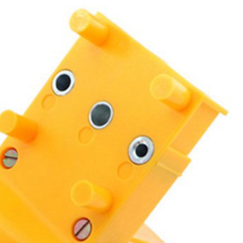 44Pcs Dowel Jig Handheld Dowelling Hole Drilling Guide Tool 6mm