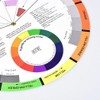HOTWE Color Mixing Guides Wheel, 2 Pack Pigment Mixing Guide