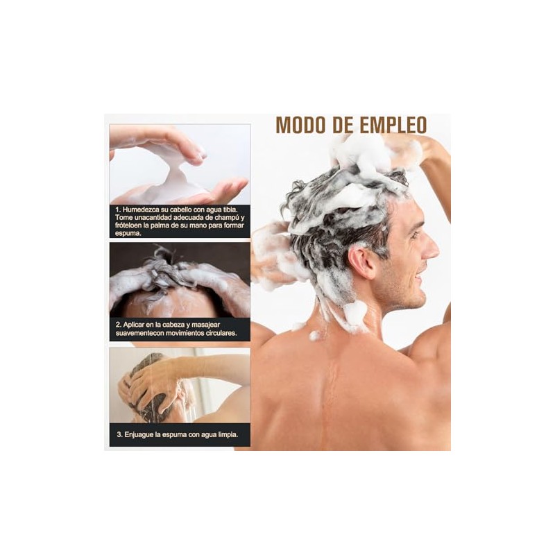 Hair Shampoo, Root Activator Shampoo, Hair Loss Shampoo for Men,