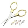TVSVKWE 3 Pieces Of Folding Scissors, Stainless Steel Scissors, Mini