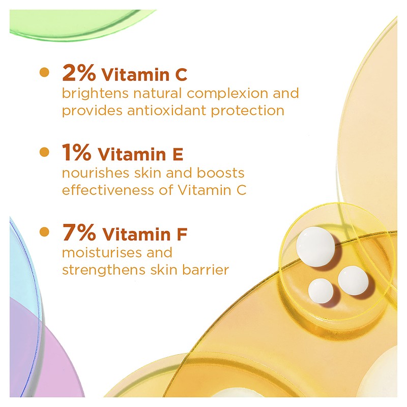 Simple 10% Vitamin C+E+F Serum Suitable for all skin types