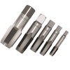 Hoypeyfiy 5Pcs NPT Pipe Thread Taps Set, 1/8" 1/4" 3/8"