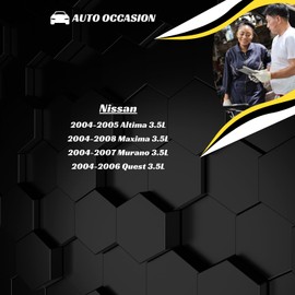 AUTO OCCASION Air Fuel Ratio Oxygen O2 Sensor Upstream Downstream Compatible with Nissan 04-08 Maxima 04-05 Altima 04-07 Murano 04-06 Quest 3.5L-V6 Manual Trans 24320 15525 234-5060 234-4301 4Pack