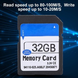 QANYEGN High Speed Memory Card, Photos Music Files Storage Card, Memory Card for Elite Pro MP3 MP4 Camera SLR Game Machine (32G)