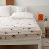 Feelyou Cute Strawberry Bed Sheet Set Soft Cotton Sheet Set