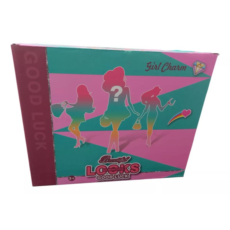 KH 10pz Muñeca Sorpresa Fashion Juguete Articulado Regalos Niña