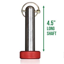 FringeSport Magpin Power Rack & Squat Rack Attachment - For Home, Gym Equipment, Indoor & Outdoor Safety Magnetic Pin Attachment - Quick & Safety Pins w/Extra Security Design - Fits All Major Brands