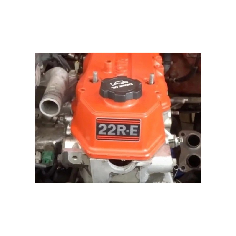Toyota OEM 22R-E Toyota Valve Cover Sticker / decal 4runner
