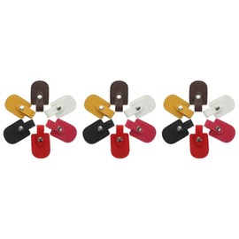 NUOBESTY 18pcs Nail Clippers Protectors Cuticle Scissor Covers for Safe and Convenient Manicure Mixed Colors for Nail Tools