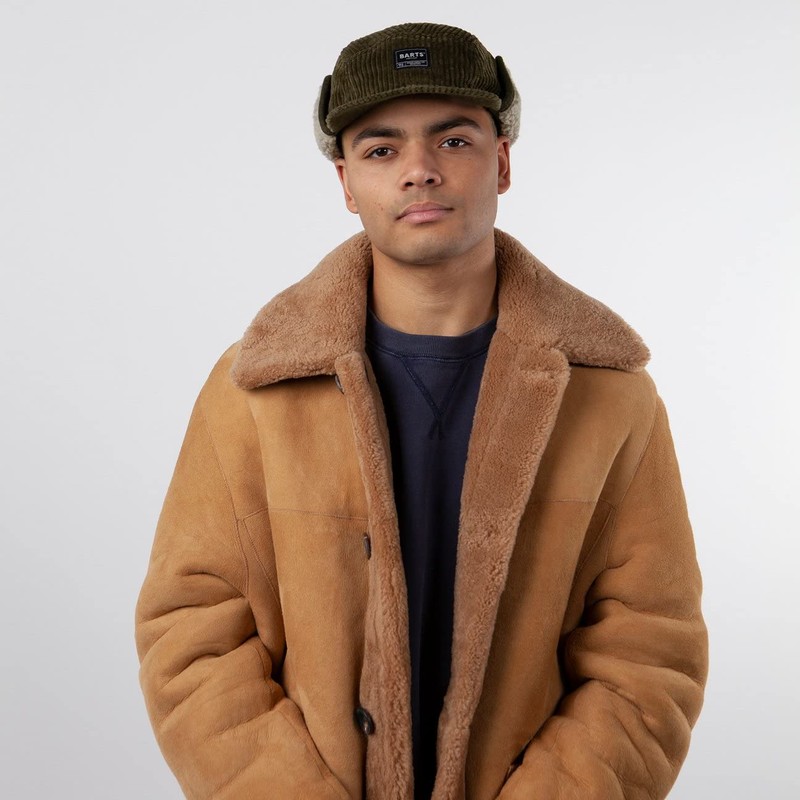 Barts Men's Rayner Cap Winter Hat, rust