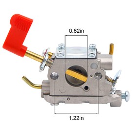 C1U-W32 Carburetor for Poulan 545006017 Carburetor Fits 545030102 530039235 RS32 SM446E PP136E Zama C1U-W32 C1U-W32A C1UW32 C1U Weedeater Craftsman Trimmers 358791040 358791041 358791042 Carburetor