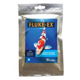 Vetark Fluke-Ex 100g Skin Gill Fish Lice Parasite Treatment
