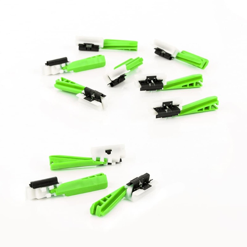 LST 10 x Decorative Strips Gutter Roof Rails Clips 190