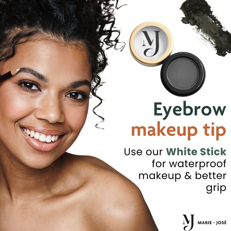 Soft Black Eyebrow Powder – Long-Lasting, Waterproof, Smudge-Proof Brow Powder