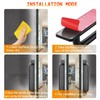 Self-Stick Instant Cabinet Handles - 2pcs Aluminum Alloy Drawer Pulls