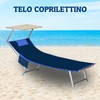 SONIT Beach Towel with Corners and Pockets - Cover for