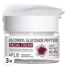 APLB Ascorbyl Glucoside Peptide Facial Cream, 55ml, 3 pieces / APLB 아스코빌글루코사이드 펩타이드 페이셜 크림, 55ml, 3개