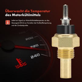 Frankberg Coolant Sensor Coolant Temperature Sensor Coolant Temperature Sensor Coolant Temperature Sensor Coolant Replace# 0055421017