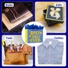 HEYINSHEN 13" Best Dad Ever Gift Bag with Tissue Paper