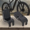 and Lightweight Rear Footrest Pedals for Electric Bikes, Easy to
