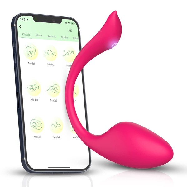 Love Balls Pelvic Floor Trainer Cone Balls for Women with App, Cone Ball 9 Vibration Modes Vaginal Balls Tightening of Bladder Control and Exercise Weights for Beginners and Advanced Users