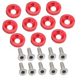 Car Number Plate Mounting Screws Universal Modification Screws for Number Plate Holders Universal Replacement Parts for Cars, Pick-ups & Saloons