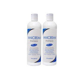 Vanicream Shampoo for Sensitive Skin, Dermatologist Tested, Free of Dyes, Fragrance, Parabens and Formaldehyde Releasers, Sulfate-Free, 12 fl oz (Pack of 2)