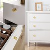 goldenwarm 25 Pack Kitchen Cabinet Knobs Gold Drawer Knobs -