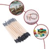 HARFINGTON 70pcs Sanding Sticks 150/280 Grit Match Sanding Sticks for