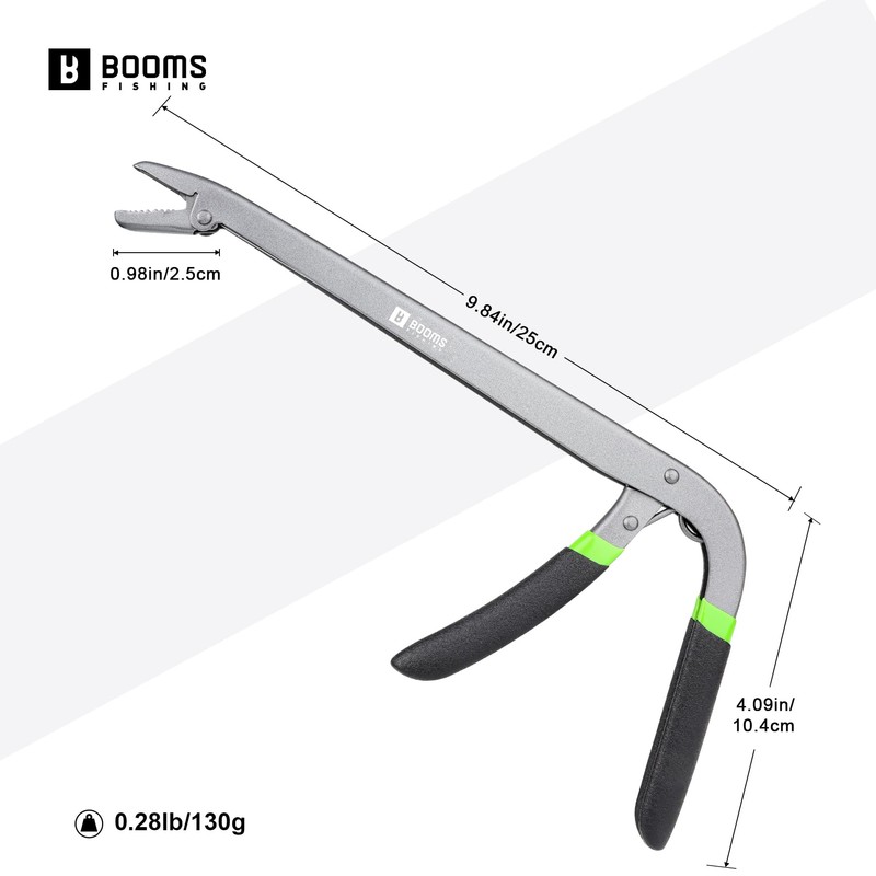 Booms Fishing Hook Remover Tool: 9.5" Stainless Steel Fish Hook