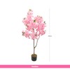 VANLIG Planta Artificial Cerezo 1.2mts Incluye Maceta para Interiores