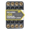 Bake Choice Mini Muffin Pan includes 200 Natural Cupcake Liners,