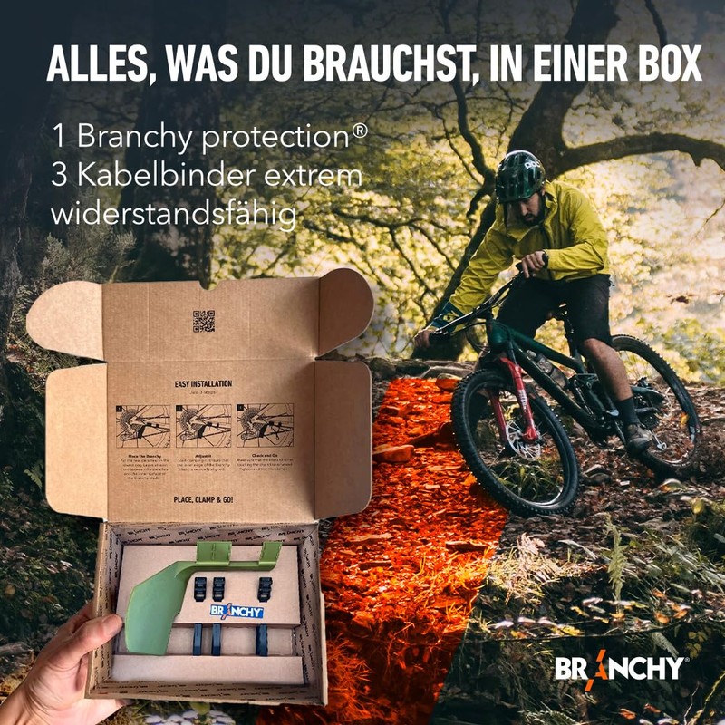 Branchy Protection Bicycle Rear Derailleur Protector - Prevents Shock and