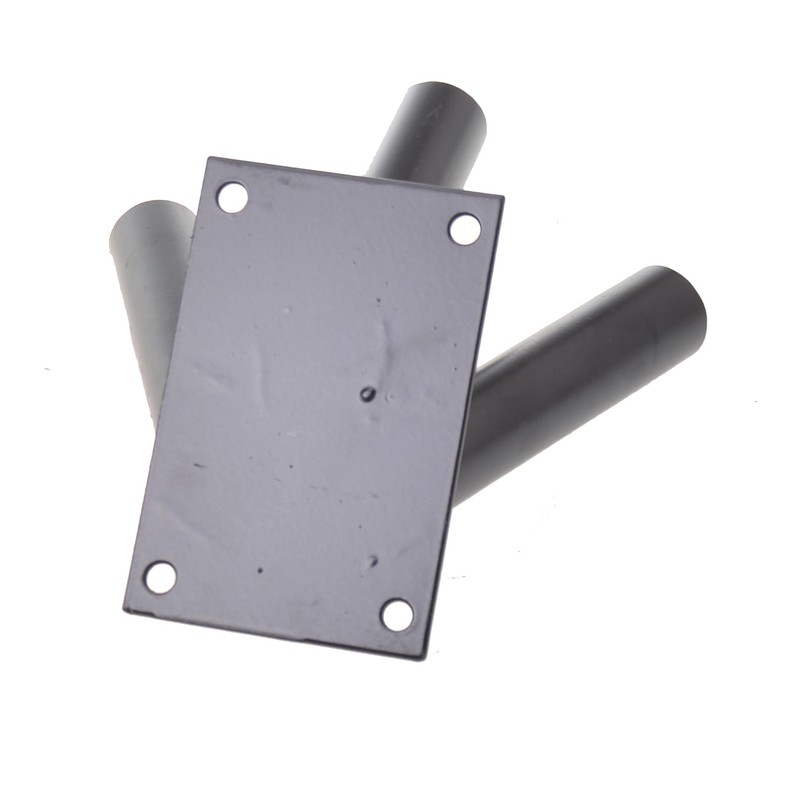 Aqbau Flag Holder 3 Compartments Flag Pole Holder Flag Wall