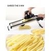 Stainless Steel Mandoline Slicer with Blades, Gloves, Vegetable Julienne Slicer